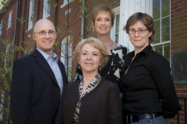 Marsha Baumeister, bottom center, is a 2013 recipient of UD's Excellence in Undergraduate Advising and Mentoring Award