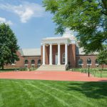 South Green outside Memorial Hall