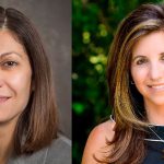 This image shows headshots of Chrystalla Mouza on the left and Rachel Karchmer-Klein on the right.